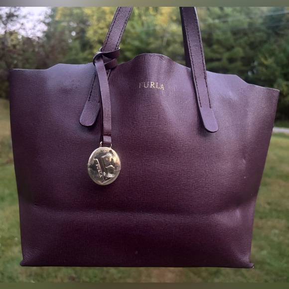 Furla Leather Tote Bag - Picture 1 of 17
